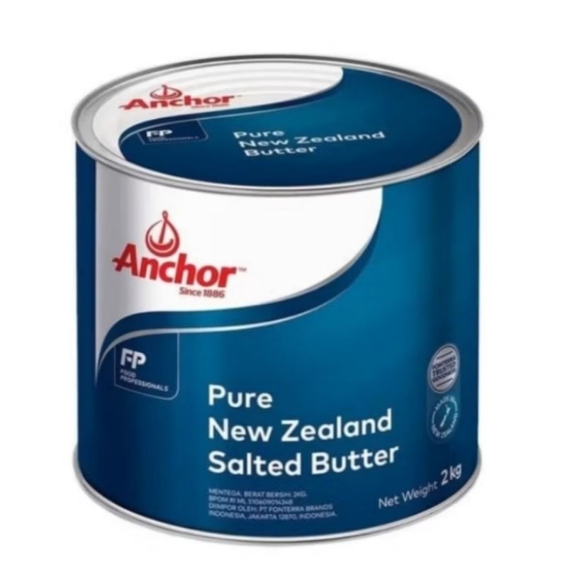 

Anchor Salted Butter Mentega Anchor 2kg