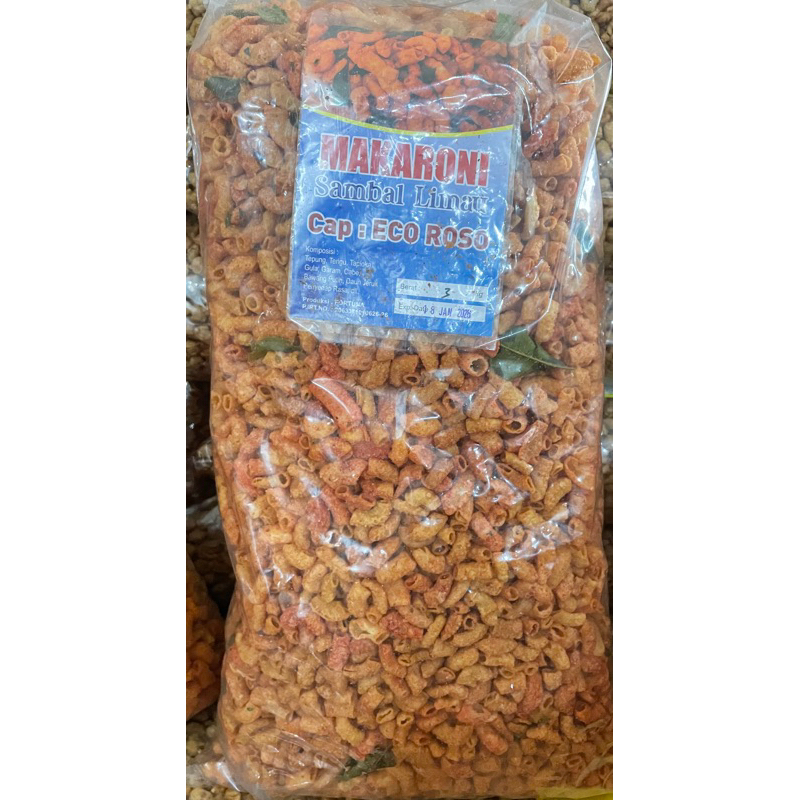 

3Kg Makaroni Sambel Limau Cap Eco Roso