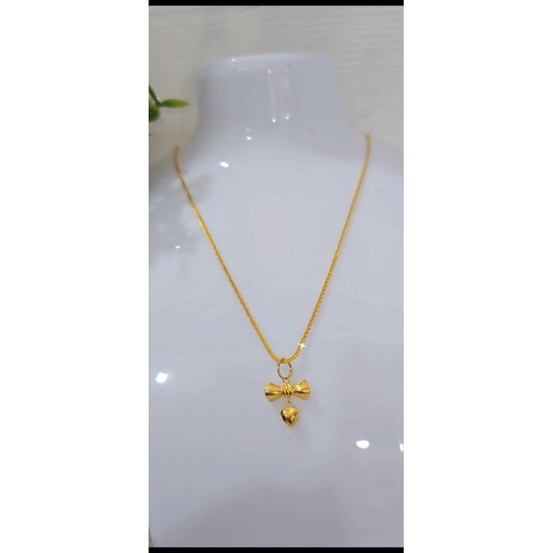 kalung pita emas 875