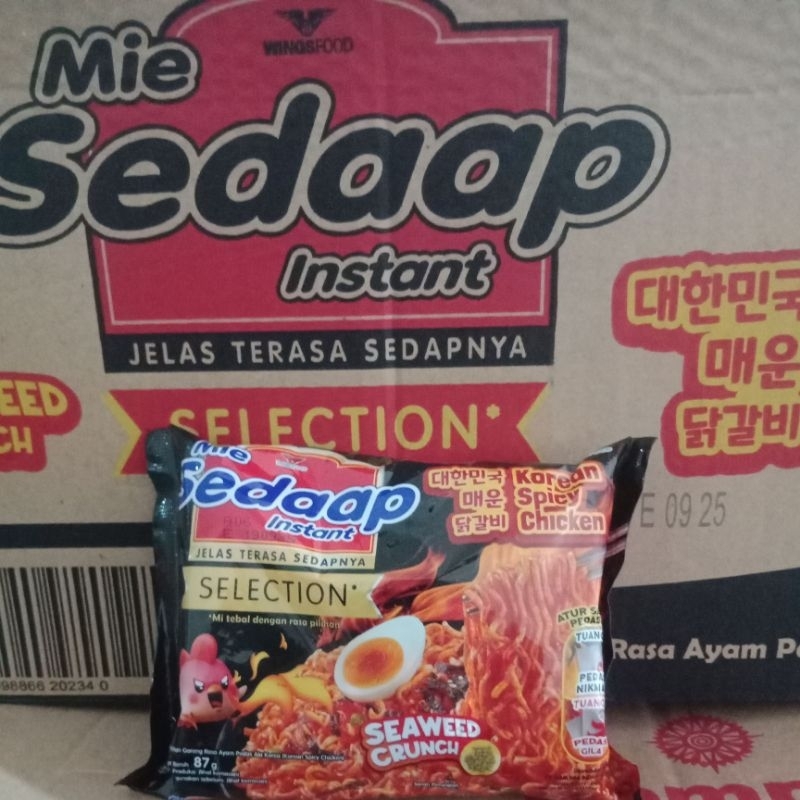 

Mie Instan Sedaap Seaweed Crunch