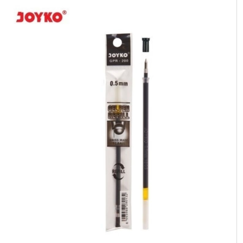 

Refill isi Pulpen gel joyko Jk-100 GPR-200 Hitam