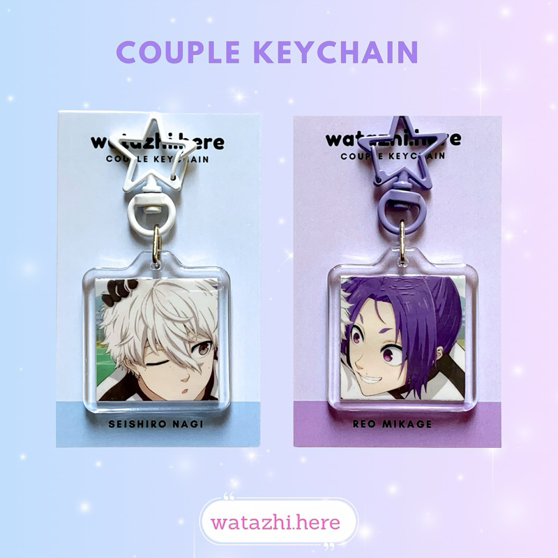Nagi & Reo couple keychain