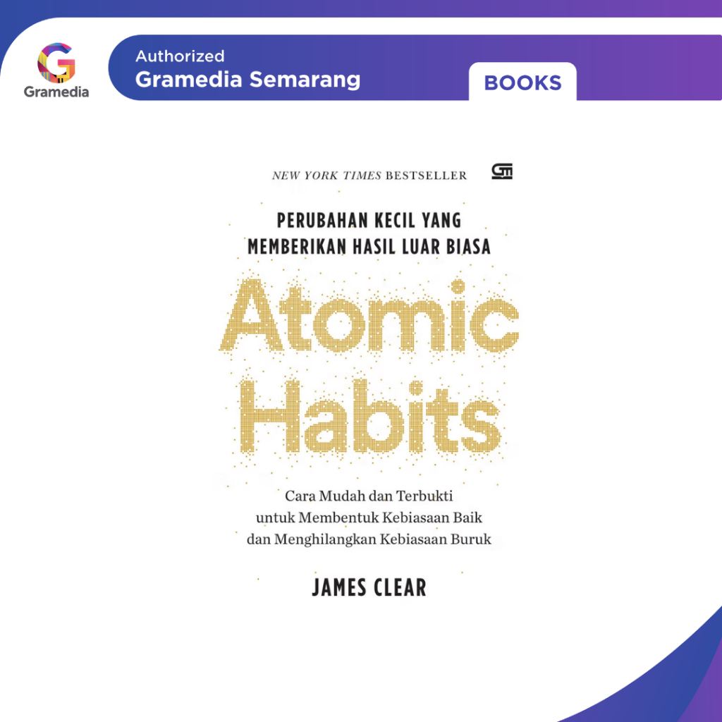 Gramedia - Atomic Habits - Soft Cover (GPU)