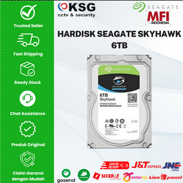 Seagate Hardisk Skyhawk 6TB MFI