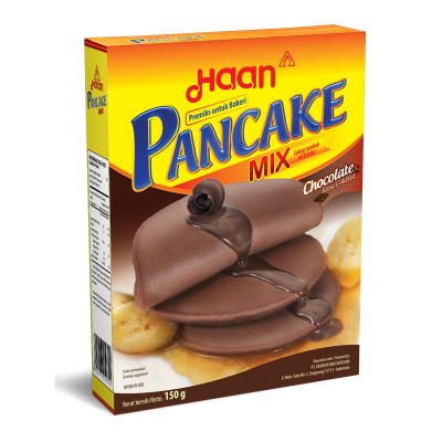 

Haan Pancake Mix Tepung Kue Cokelat 150 g
