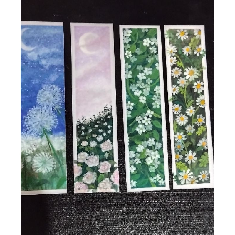 

book mark | pembatas buku hand painting, asli hasil lukisan tangan dengan cat gouache.