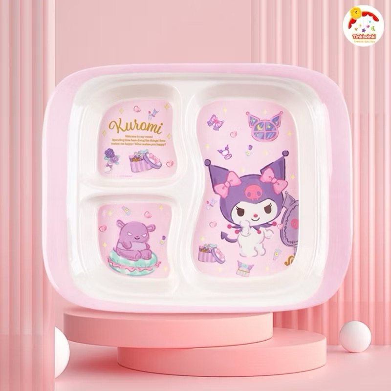 SERBA - piring melamin kuromi karakter lucu import