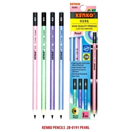 

TBMO PACK PENSIL KENKO 2B-0192 PEARL