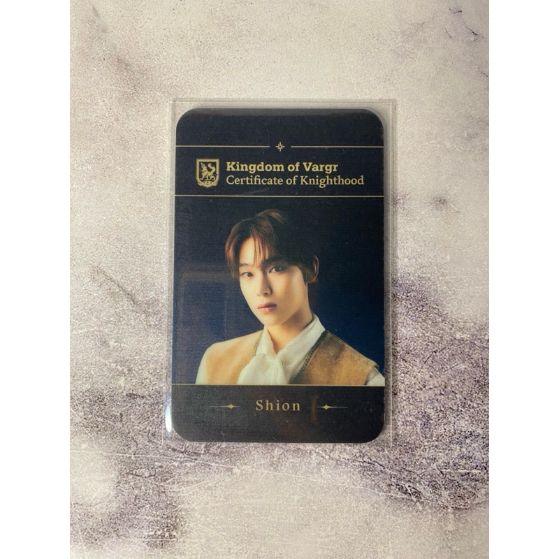 ENHYPEN SUNOO DARK MOON VARGR ID CARD IDC