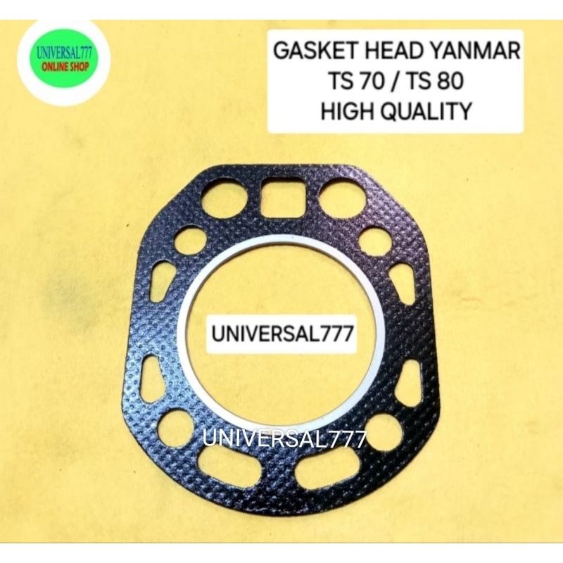 TS70 TS80 Gasket Head Packing Paking Yanmar TS 70 80 Perpak Cylinder Silinder Kop Deksel Dexel Diese