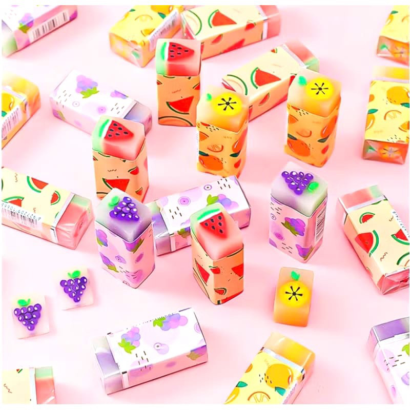 

[COMELA] PENGHAPUS PENSIL MOTIF BUAH FRUITS ERASER PENGHAPUS KARAKTER DINOSAURUS SWEET ERASER ANAK SEKOLAH KARAKTER DINO HAPUSAN SEKOLAH KOREAN STYLE IMPORT PENGHAPUS WANGI BUAH