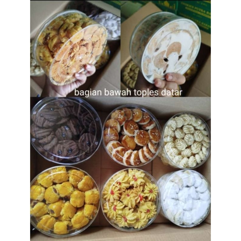 

Paket kue lebaran 500gr pertoples isi 6 varian kue