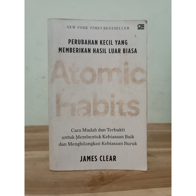 Buku Bekas Atomic Habits - James Clear - Original