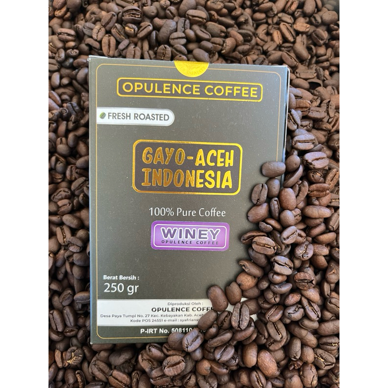 

kopi arabica gayo winey