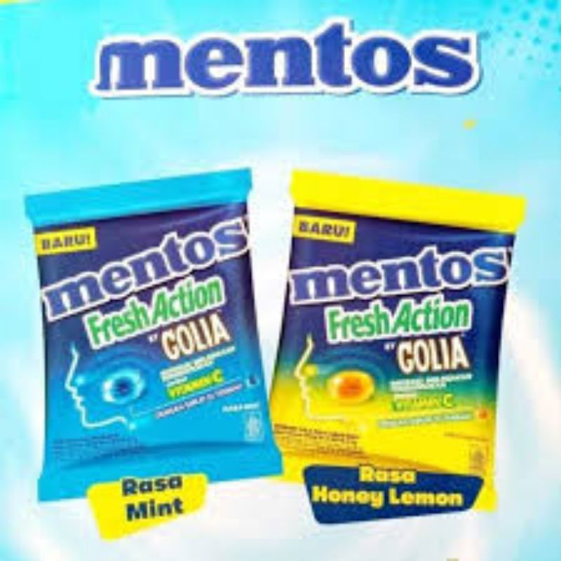 

MENTOS FRESH ACTION GOLIA RASA MINT | HONEY LEMON NETTO 100 GR