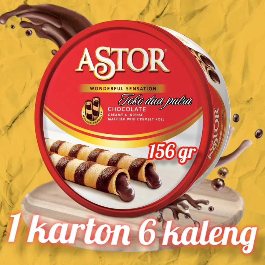 

astor coklat kaleng 156 gr