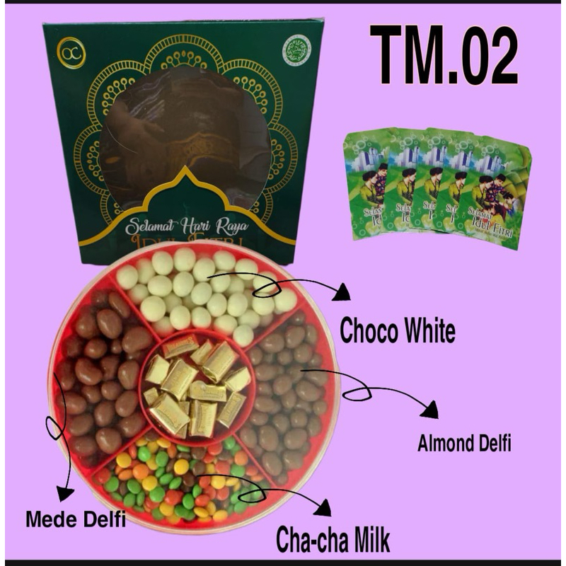 

coklat tray 5 rasa 1kg