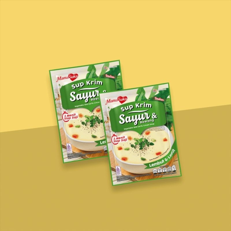 

MamaSuka Sup Krim Sayur Bawang 55gr