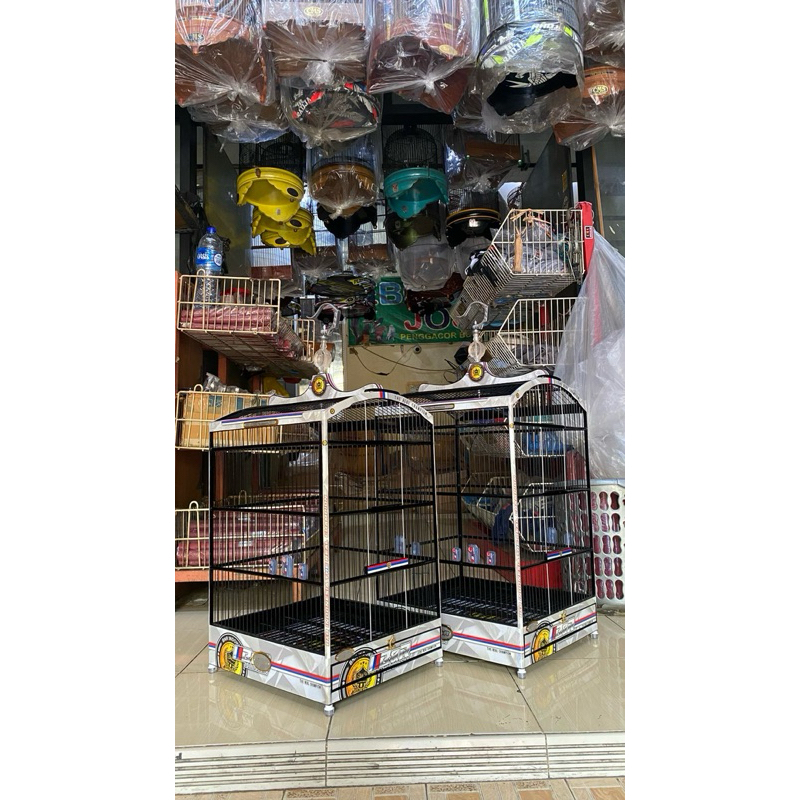 SANGKAR KOTAK BNR RUJI FIBER DECAL PREMIUM LOGO BARU