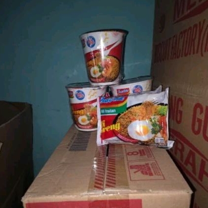 

Indomie goreng mie instan (1 pcs pop) / (3 pcs mie instan)