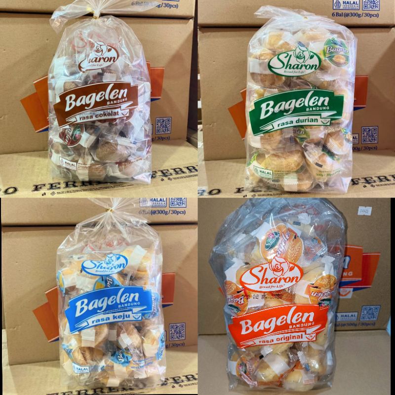 

Bagelen Sharon Bandung Roti Kering 2pack isi 60pcs