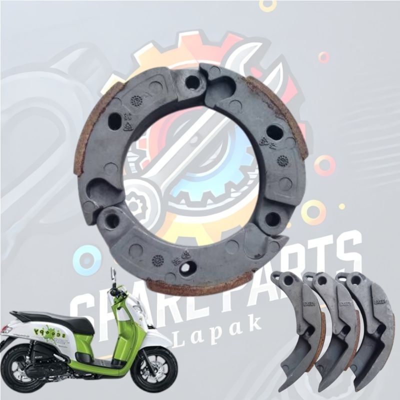 Kampas ganda Scoopy fi copotan original