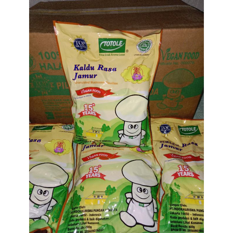 

TOTOLE Kaldu Jamur 400gr HALAL