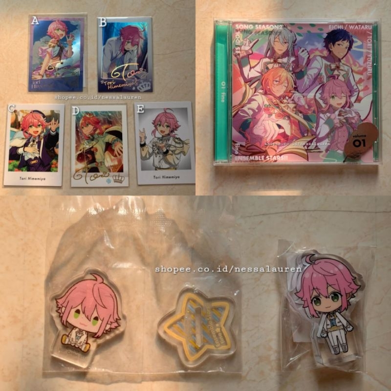 < VARIOUS ITEM > Fine Ensemble Stars Tori Himemiya / CD Primavera / Corotto / Acrylic Block / Stande