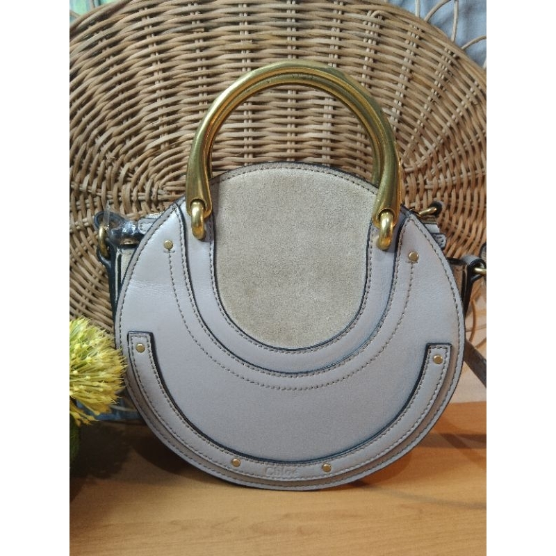preloved chloé pixie round bag
