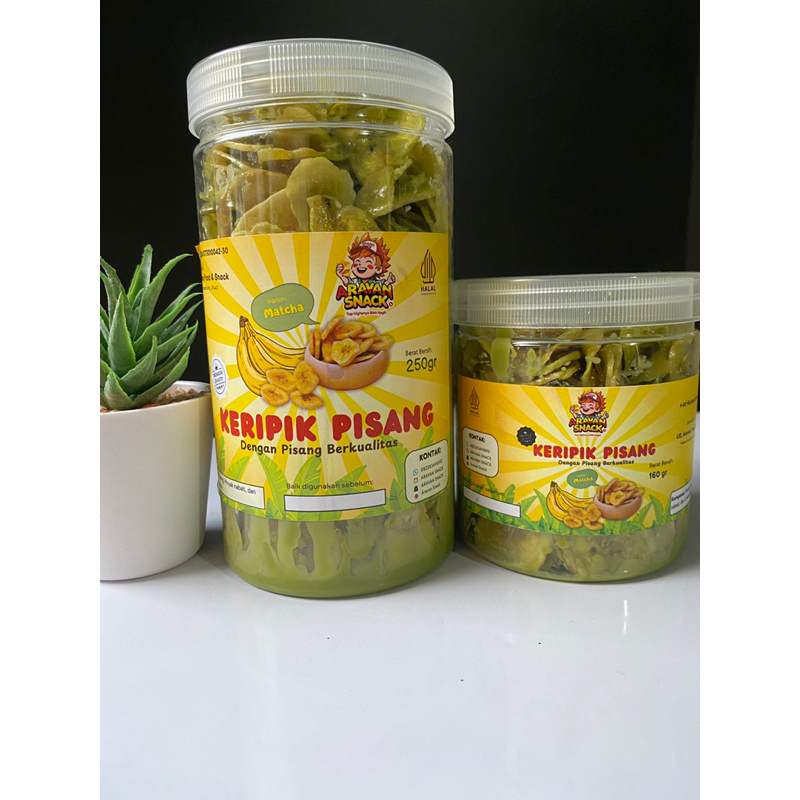 

KERIPIK PISANG LUMER || KERIPIK PISANG MATCHA
