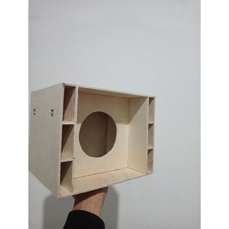 box SPL Miniatur sound 2in,3in,4in menggunakan bahan tripleks tebal 4-5mili