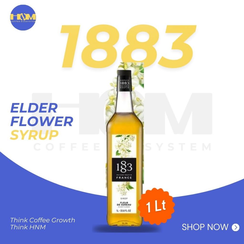 

Sirup Elder Flower Maison Routin 1883 1 liter