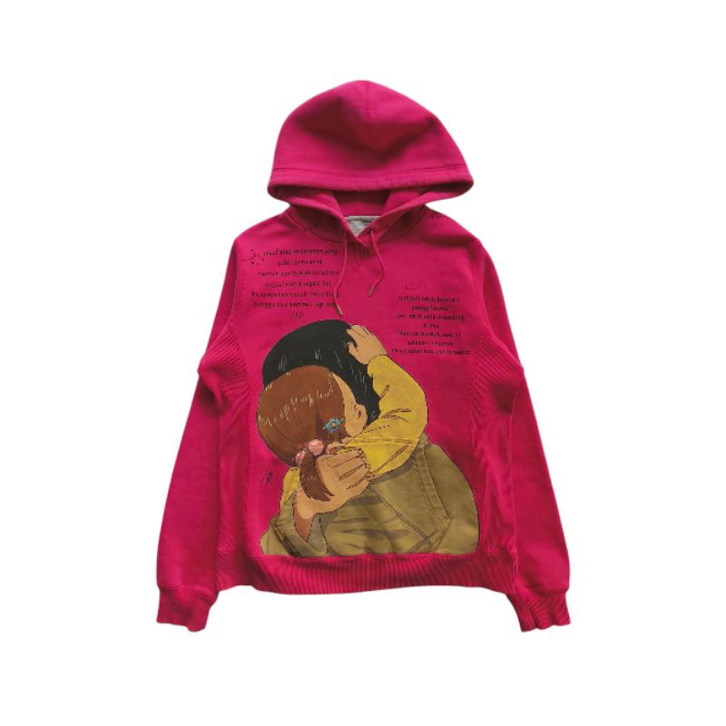 HOODIE NINA FEAST X EPS 7 DANDADAN HANDPAINTING