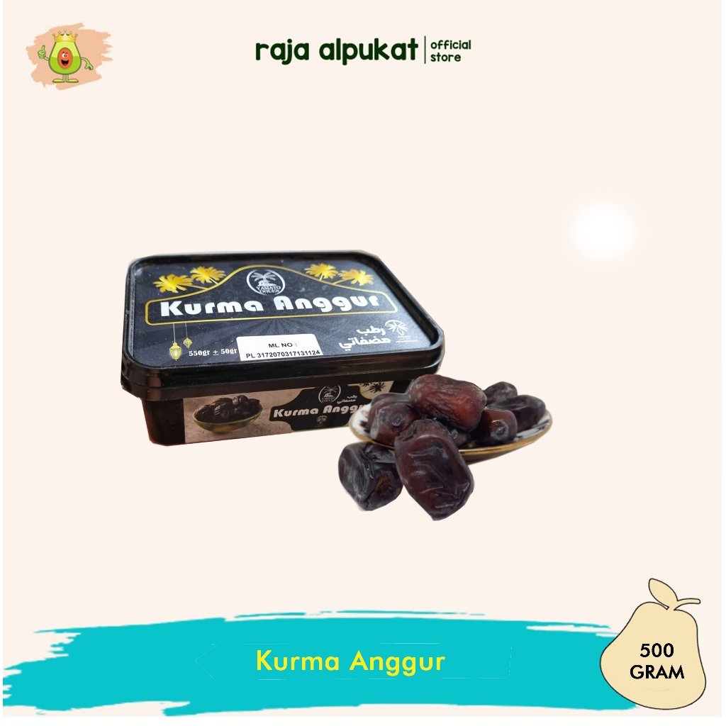 

Kurma Anggur I Kurma Bam I Kuma Madu Manis dan Lembut