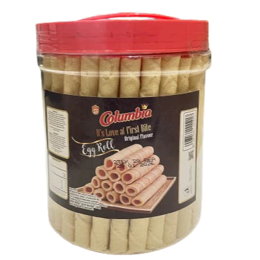 

Edisi Lebaran Columbia Wafer Stick Egg Roll 250 gr Biskuit lebaran