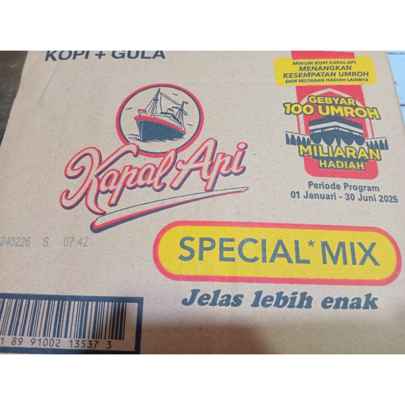 

kapal api mix isi 12x10 edisi umroh