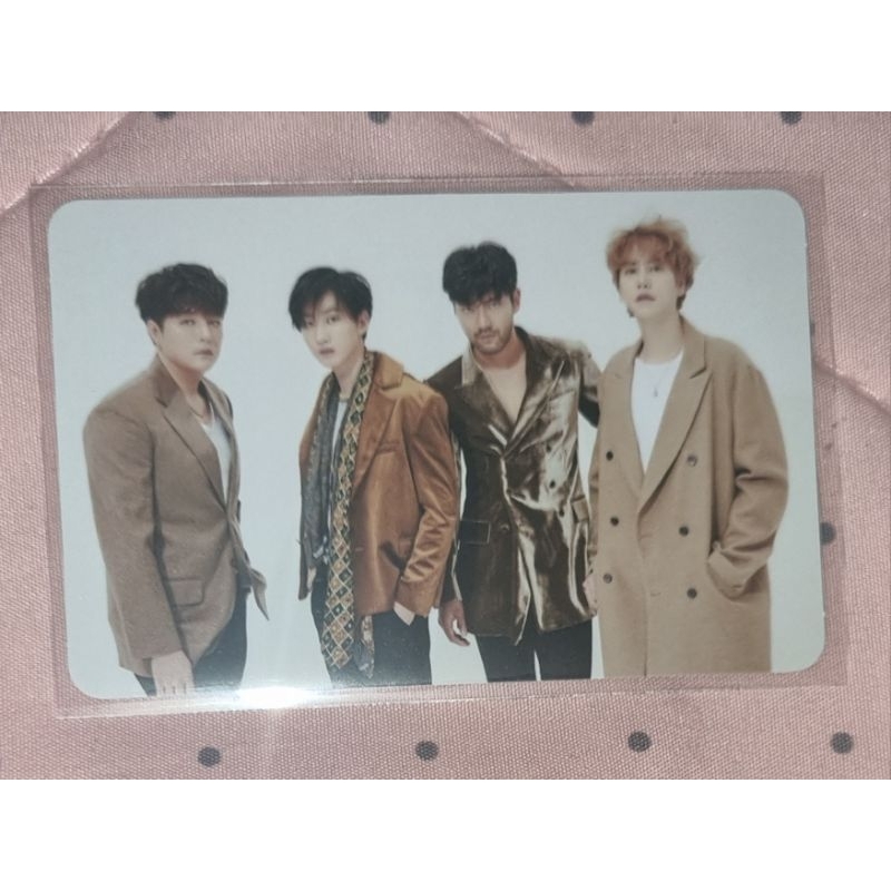 Super Junior Timeless Photocard ~ Kyuhyun, Eunhyuk, Siwon, Shindong