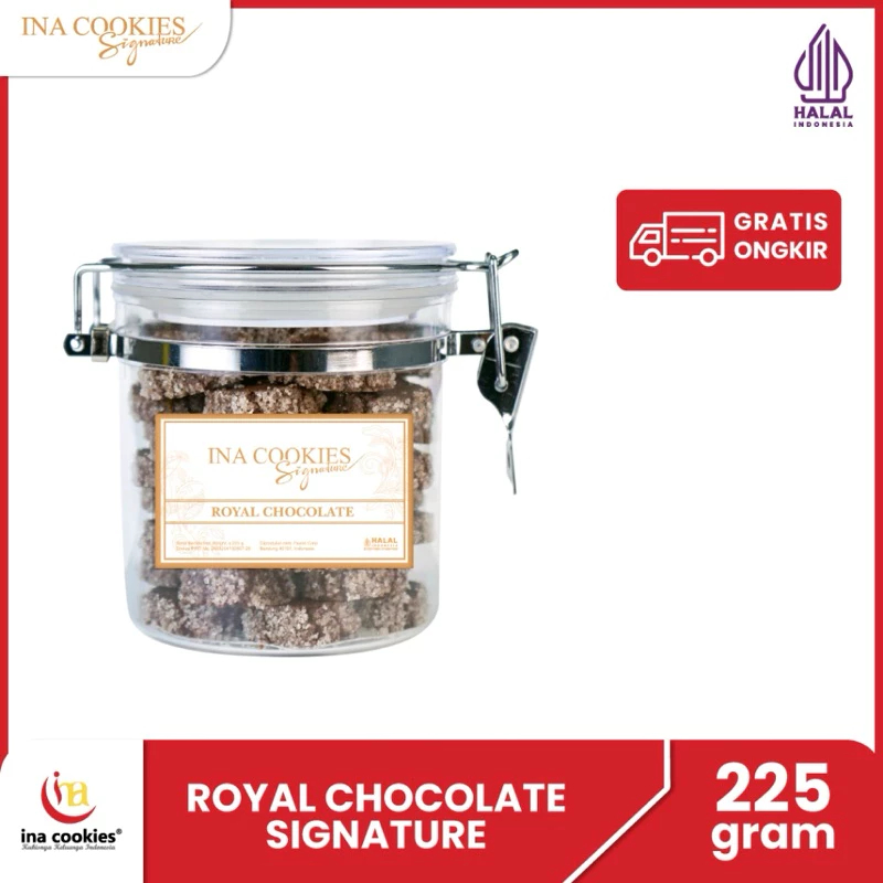 

Ina Cookies Kue Kering Super Premium Royal Chocolate Signature