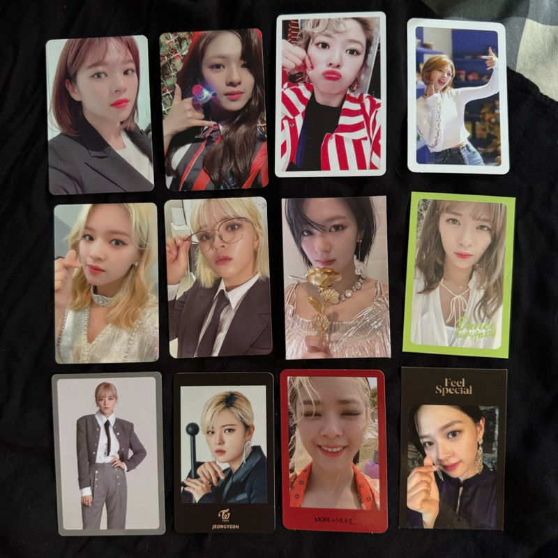 [ OFFICIAL ] Photocard Jeongyeon Twice Album Summer Nights Feel Special Eyes Wide Open More World To