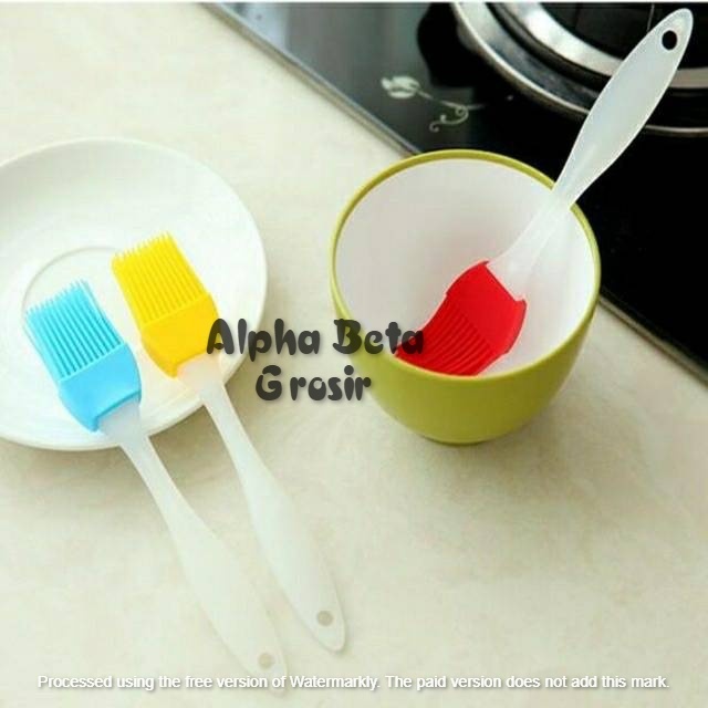KUAS KUE MINI / KUAS SILICON ANTI PANAS / KUAS ROTI MINI