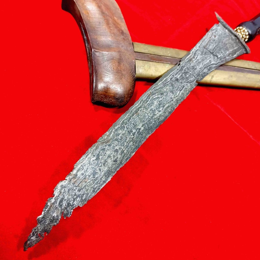 Pusaka Keris Bethok Gumbeng Pamor Pendaringan Kebak Tangguh Pajajaran Antik Sepuh Kuno