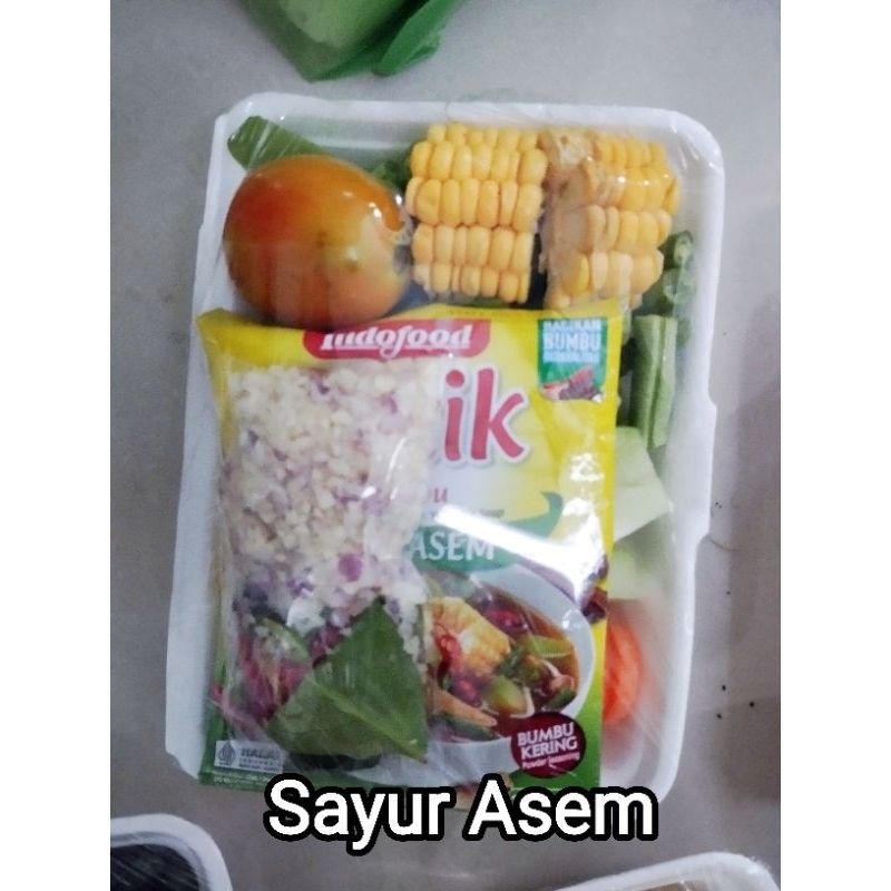 

Sayur segar paket Sayur Asem