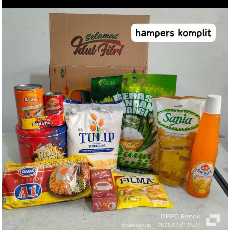 

hampers lebaran/paket idul Fitri