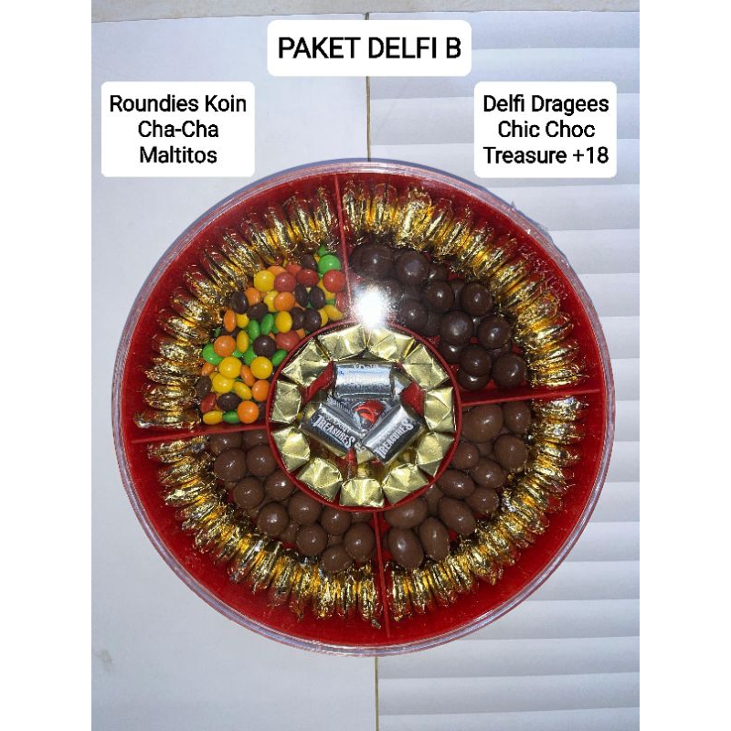 

Paket Coklat Delfi & Lagie Sekat 5 | Hampers Parsel