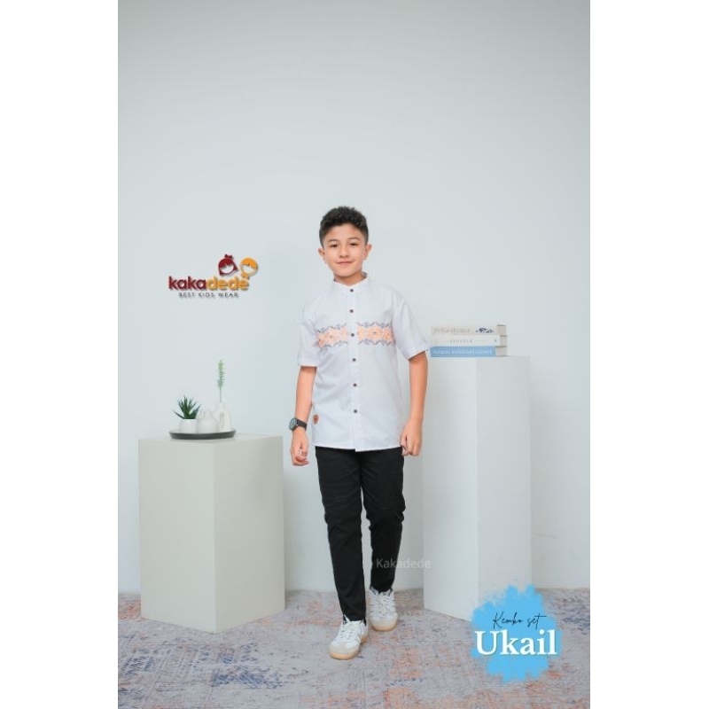 Ukail Set by Kakadede | Set Koko Putih Anak Kakadede