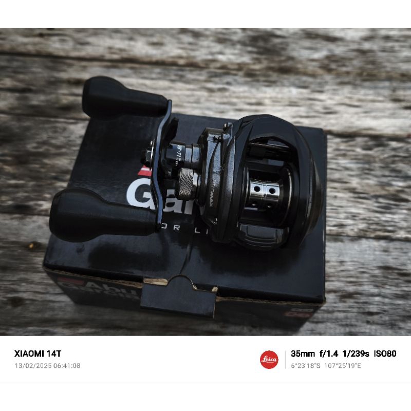 Reel BC Abu garcia Promax 4L second Smooth upgrade bearing knob handle pancing casting gabus toman