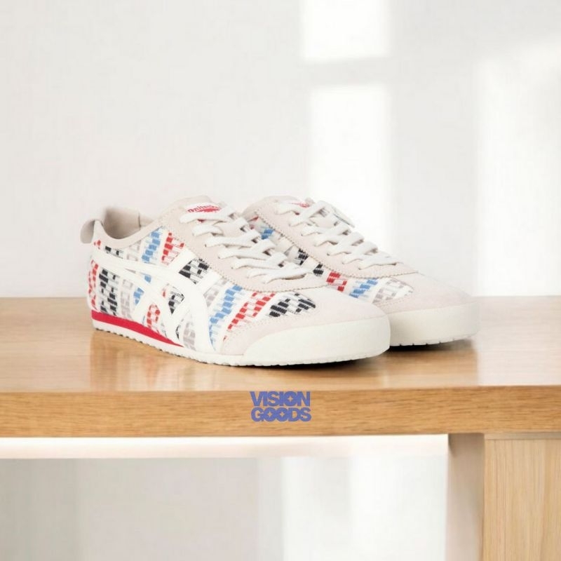 Sepatu Pria Wanita 0nitsuka Mexico 66 DoiTung White Original