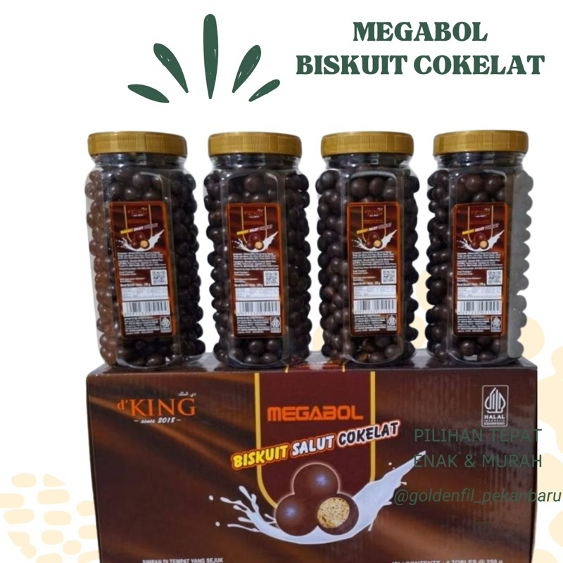 

Megabol biskuit coklat 4x250g