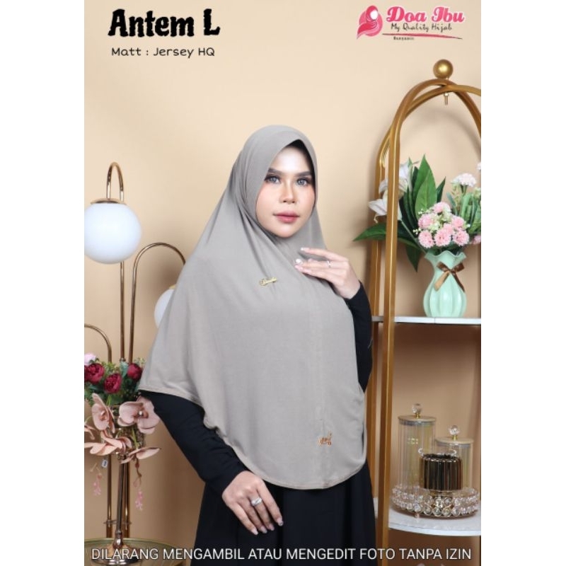 DOA IBU - JILBAB INSTAN DOI SIZE L dex oval by DOA IBU HIJAB