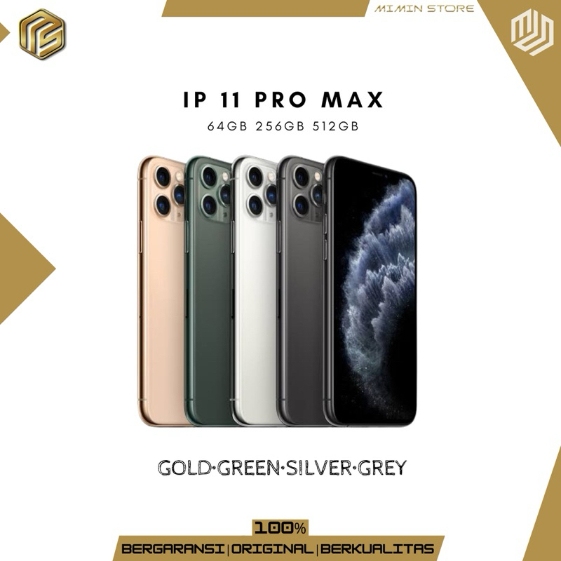 iphone 11 PRO MAX 512GB 256GB 64GB inter second original